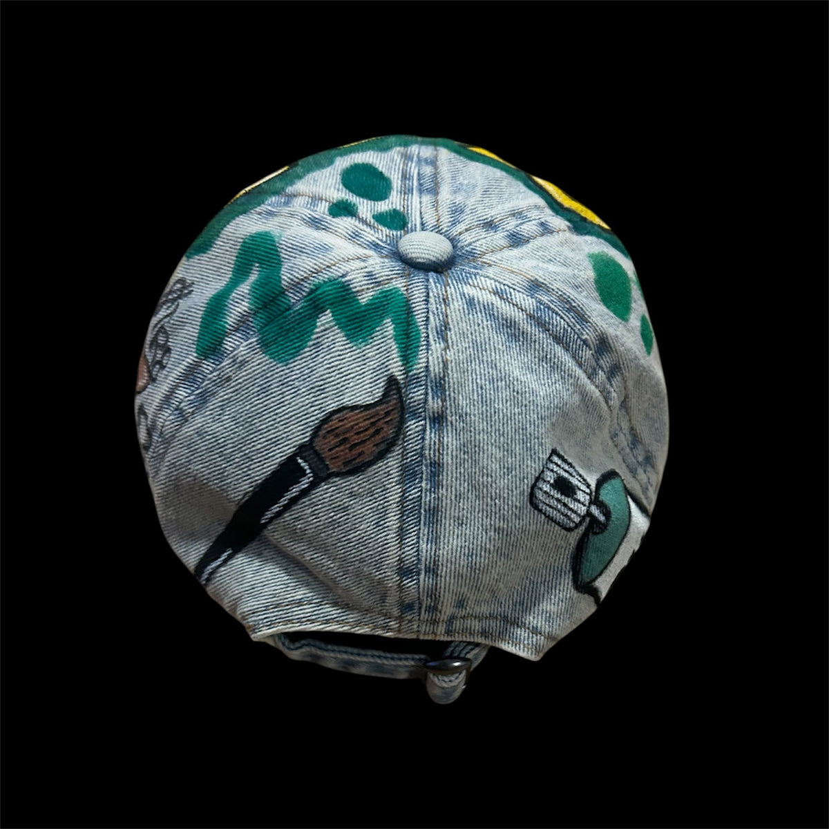 Street Wear is Art green paint