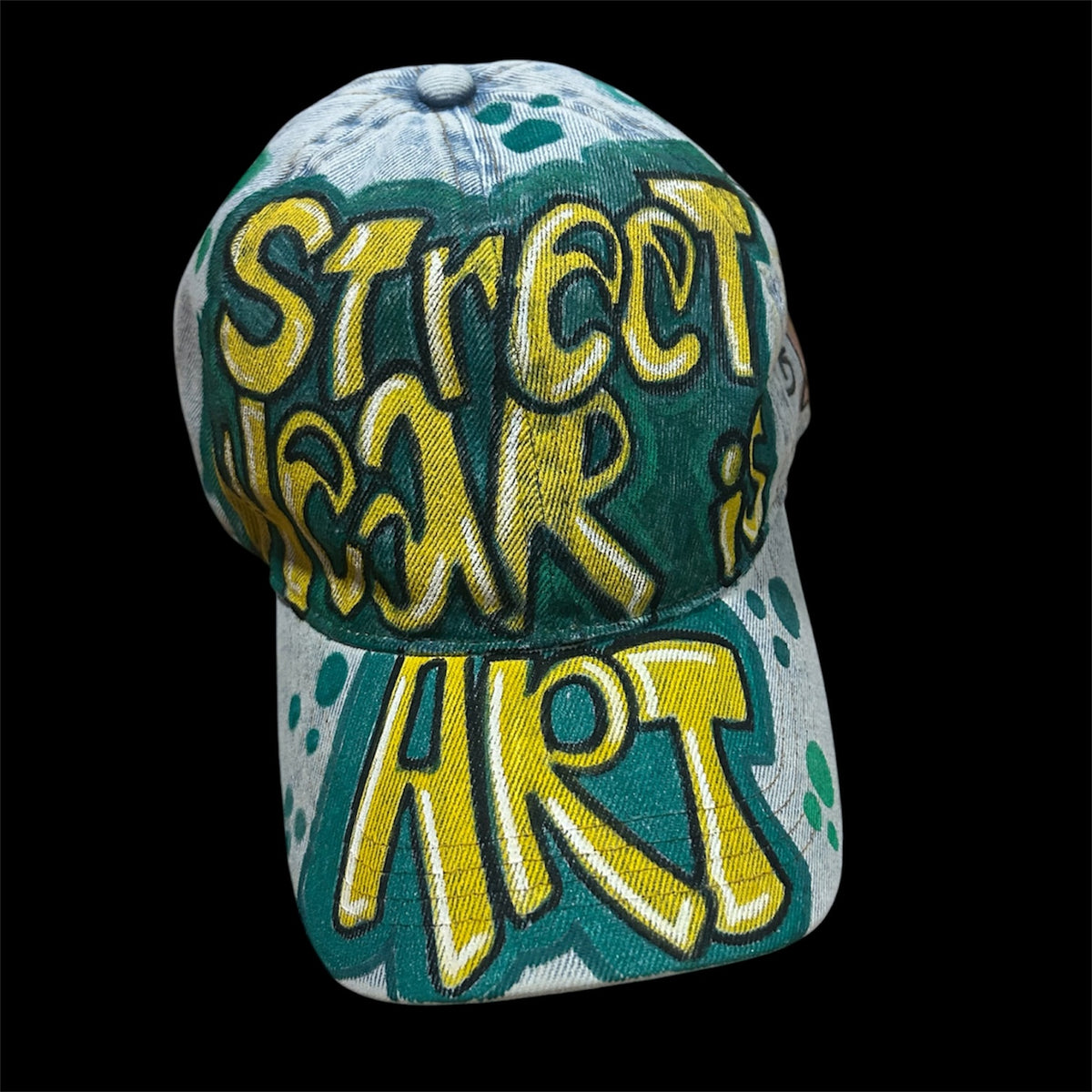 Street Wear is Art green paint