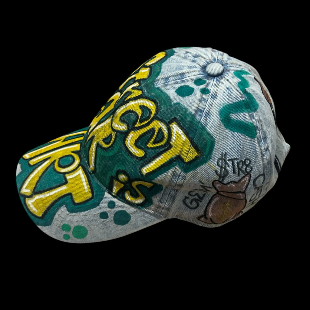 Street Wear is Art green paint