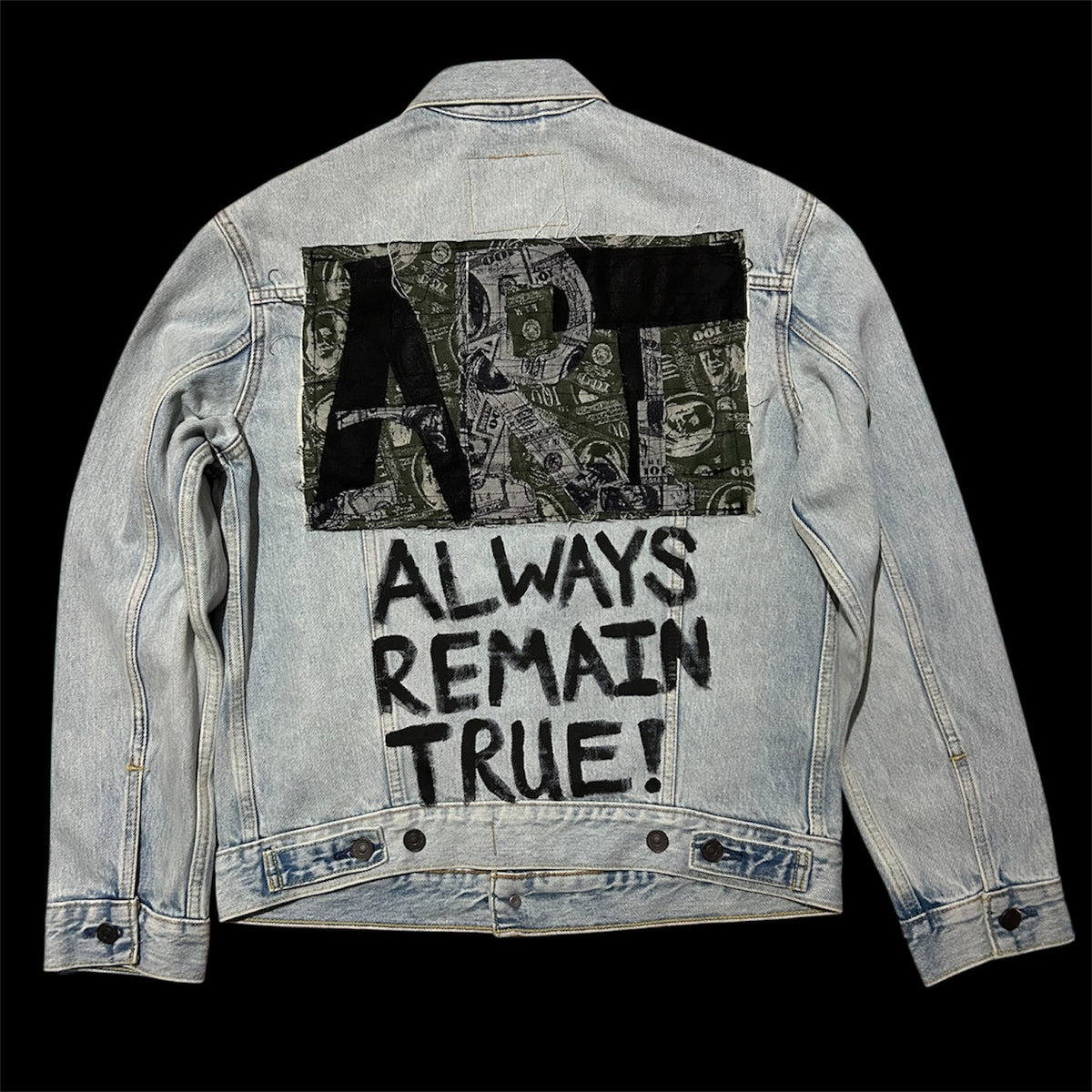 Always Remain True Levi Denim Jacket