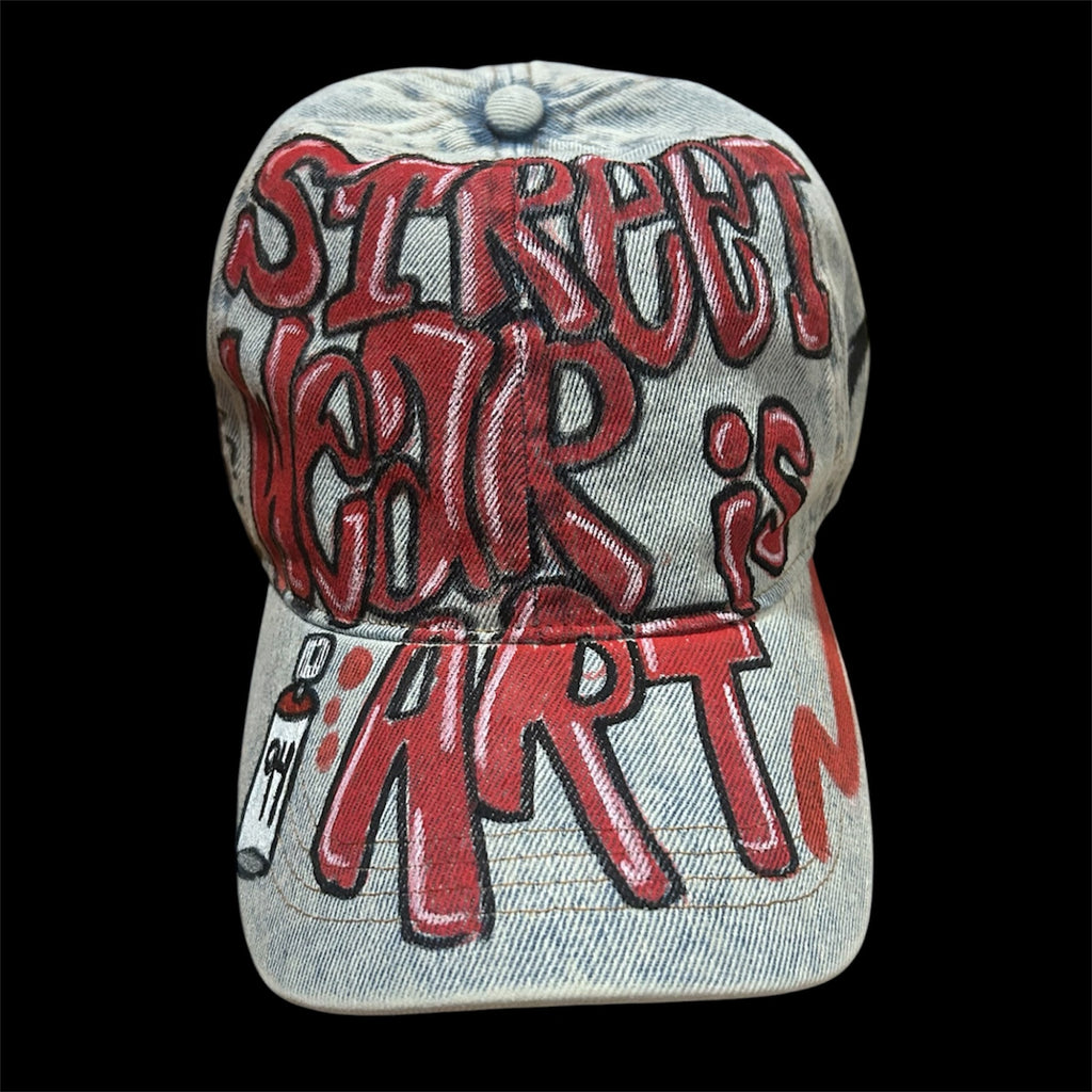 Street Wear is Art red paint