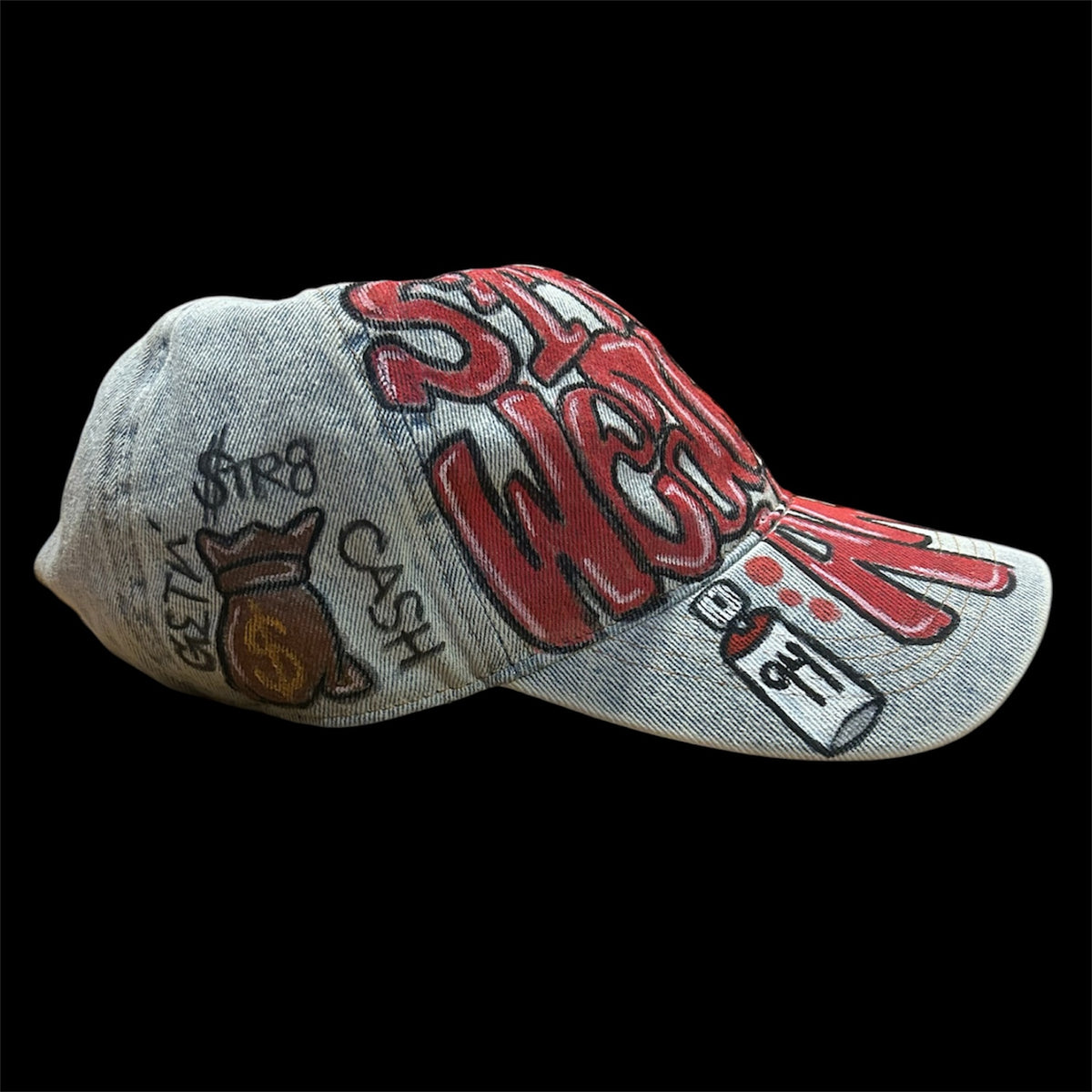 Street Wear is Art red paint