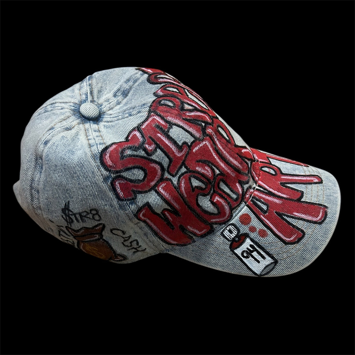 Street Wear is Art red paint