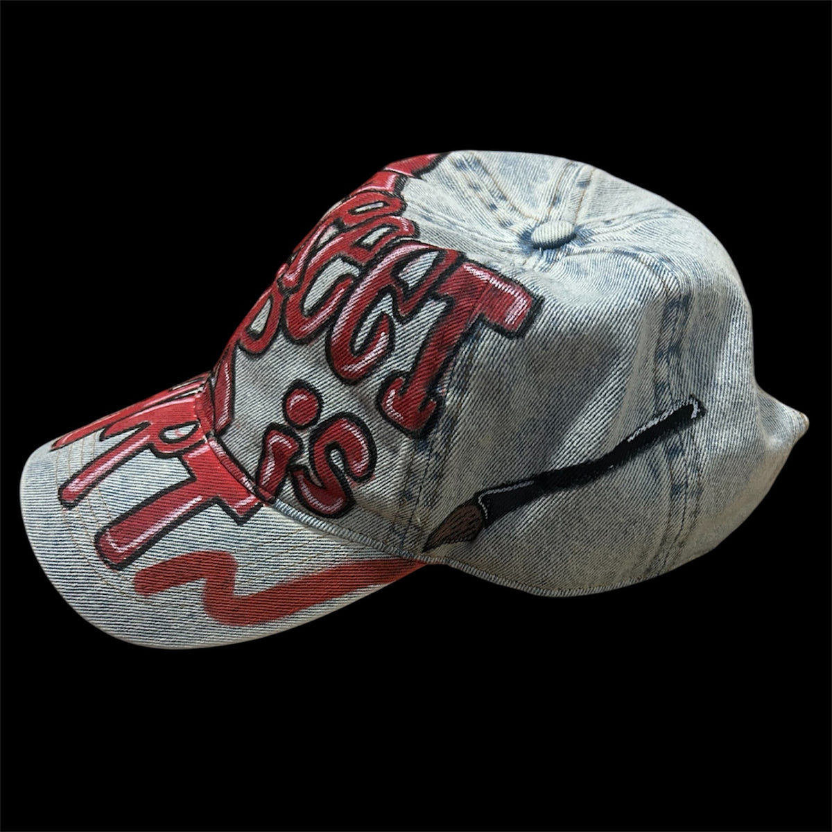 Street Wear is Art red paint
