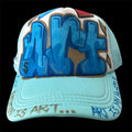 I Love Art trucker hat