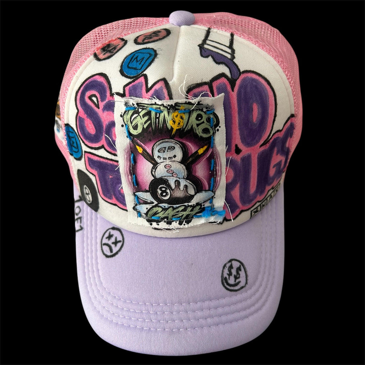 Say No To Drugs Trucker hat